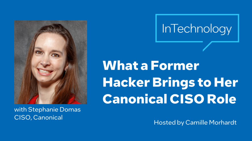 Stephanie Domas ethical hacking open source Canonical